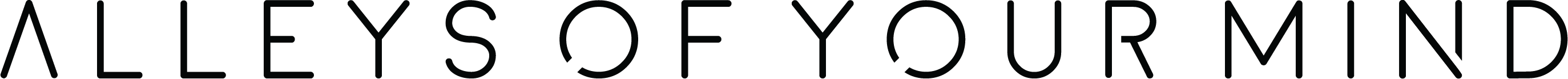 Alleys Of Your Mind Logo